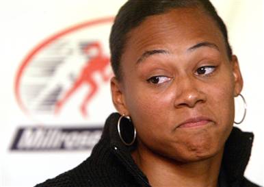 Marion Jones is headed to Athens and hopes she will be cleared of the drug charges against her 