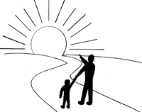 Walk with your child in the Sunlight of Vigilance