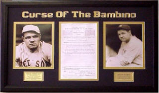 Almost every fan of baseball was aware of the "curse of Babe Ruth"