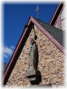 The rites were performed at St. Columba Church in Chester, New York