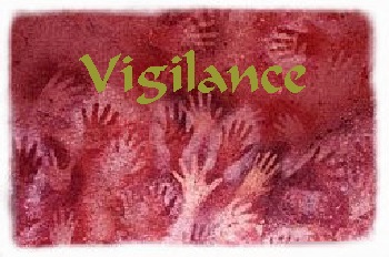 The Nine Eleven Sentinels of Vigilance know the blood spilled by Americans in Iraq is the Blood of Vigilance