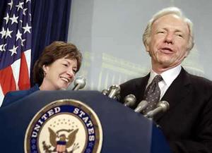 Sen. Joe Lieberman and Sen. Susan Collins are co-sponsors of the Intelligence Reform Act