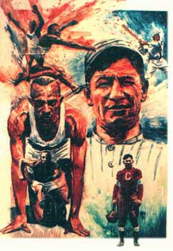 IJim Thorpe's medals for the decathlon and pentathlon in Stockholm he won in 1912 were returned to his daughter in 1982