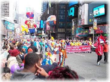 Macy's renowned Thanksgiving Day Parade...