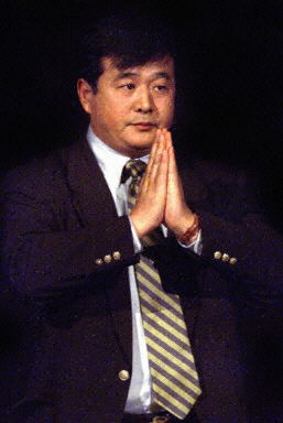 Mr. Li Hongzhi (Master Li), founder of the meditation practice Falun Gong
