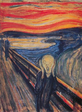 painting the scream