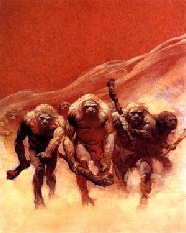 When I got off the train I saw a herd of Neanderthals of Terrorism exiting from the subway